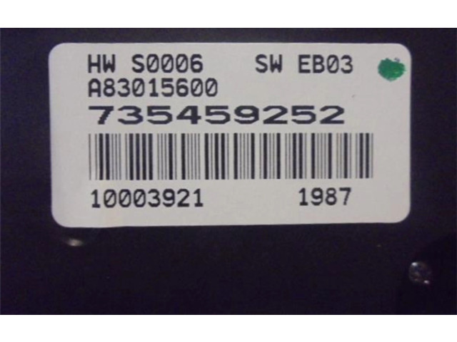 Блок управления климат-контролем 735459252, 735459252 Fiat Linea