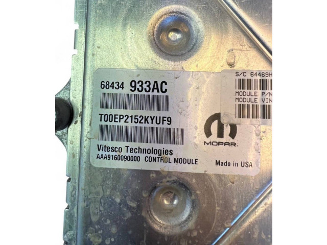 Блок управления двигателя 68434933AC, 68434933AC   Ram 1500