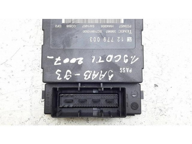 Блок комфорта 12779003, 356967   Saab 9-3 Ver2   