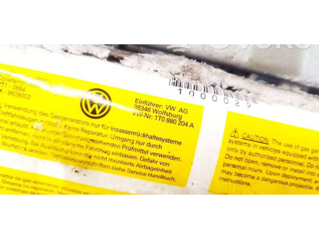 Подушка безопасности пассажира 1T0880204A, 1T0880204A   Volkswagen Caddy