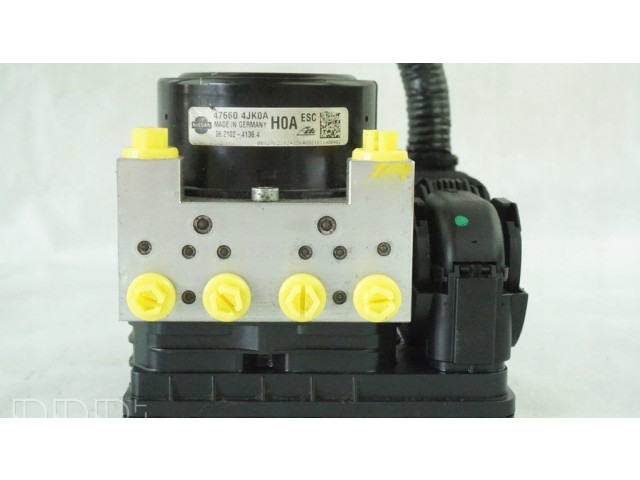 Блок АБС 476604JK0A   Nissan  Navara D40  2004-2015 года