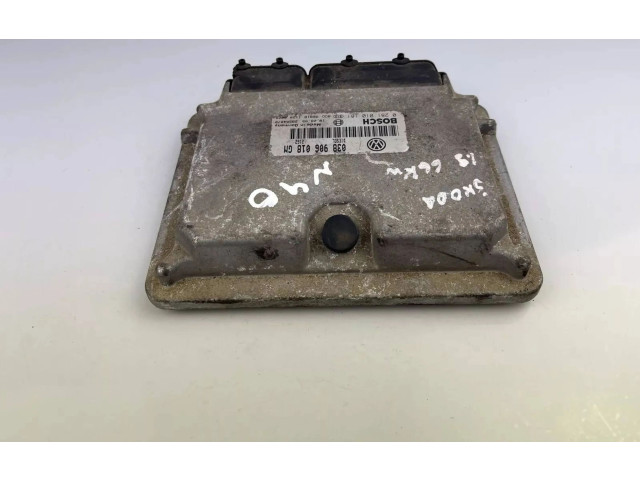 Блок управления двигателя 038906018GM Skoda Octavia Mk1 (1U)