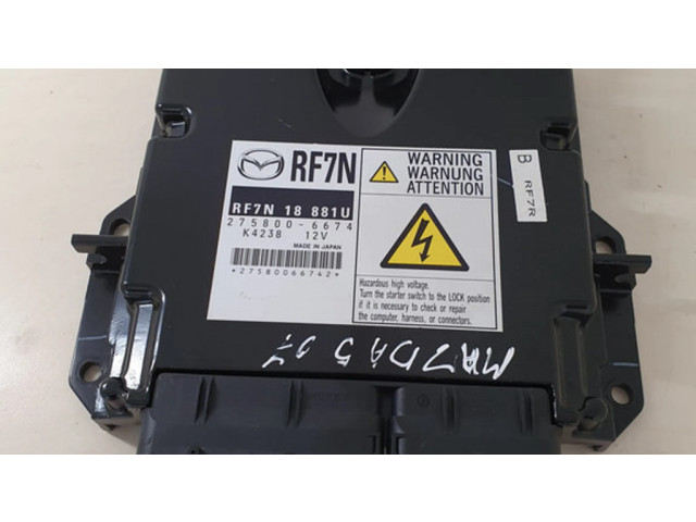 Řídící jednotka RF7N18881U, 2758006674 Mazda 5 2007