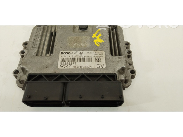 Блок управления двигателя 55206271, 4E34A3BDM   Alfa Romeo GTV