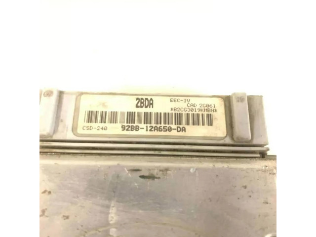 Блок управления двигателя 92BB12A650DA, R92BX12A650DA Ford Sierra