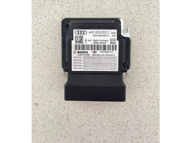 Блок подушек безопасности 4H0959655C, 0285010856 Audi A6 C7