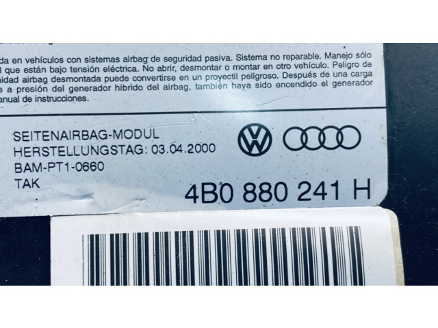 Подушка безопасности в сиденье 4B0880241H   Audi A6 S6 C5 4B