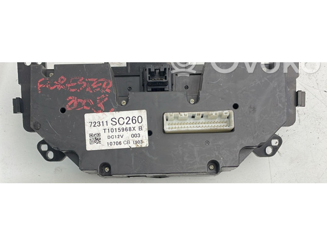 Блок управления климат-контролем    Subaru Forester SG