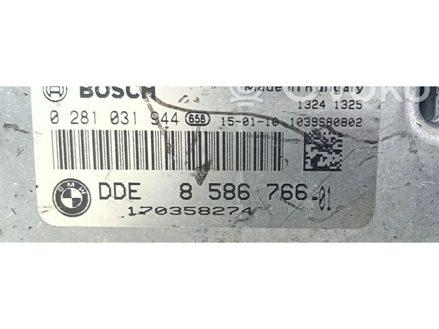 Řídící jednotka 8586766, 0281031944 BMW 2 F45 2014