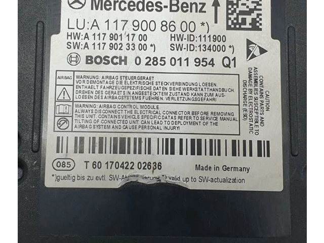 Блок подушек безопасности A1669000518   Infiniti Q30