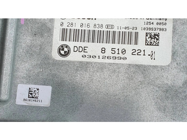 Řídící jednotka 0282016838, 8510221 BMW 3 E92 E93 2011