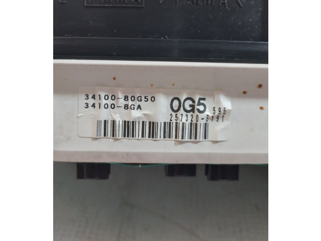 Pojistková skříňka Спидометр (приборный щиток) 34100-80G50, 2573206191 Suzuki Ignis 2001