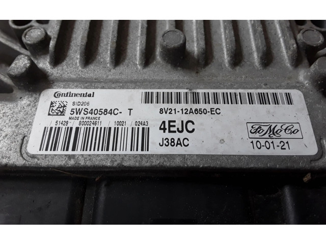 Řídící jednotka 8V2112A650EC, 5WS40584C Ford Fiesta 2010