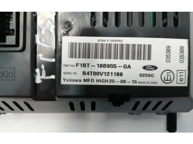 Дисплей 8A6T18B955ZA Ford Fiesta