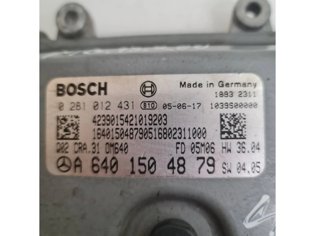 Řídící jednotka A6401504879, 1039S00000 Mercedes-Benz B W245 2005