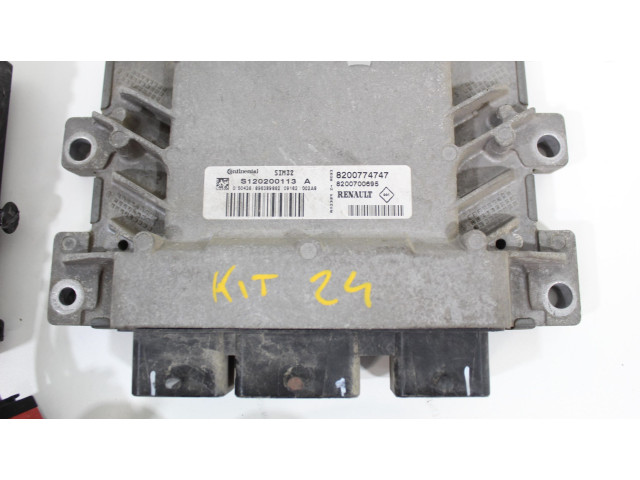 Комплект блоков управления 8200700695, 8200700695   Renault Twingo II