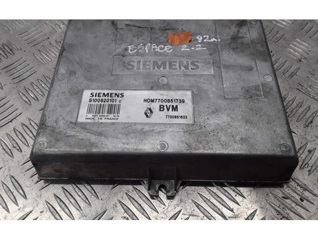 Řídící jednotka S100820101, HOM7700851739 ZAZ 103 1988