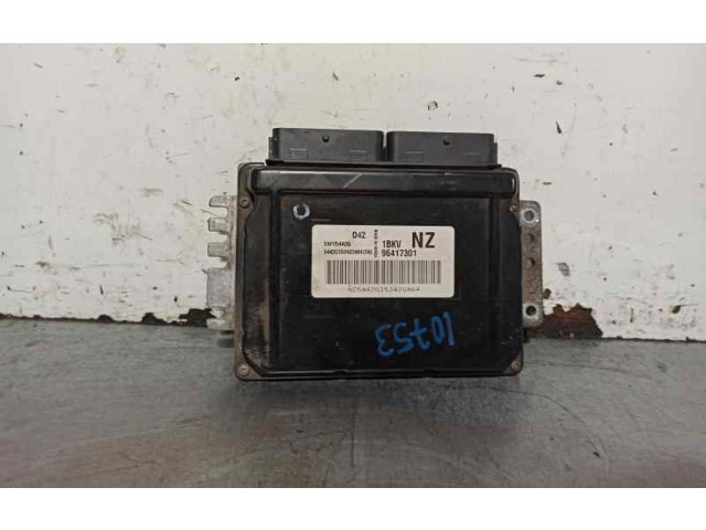 Блок управления двигателя 96417301   Chevrolet Matiz