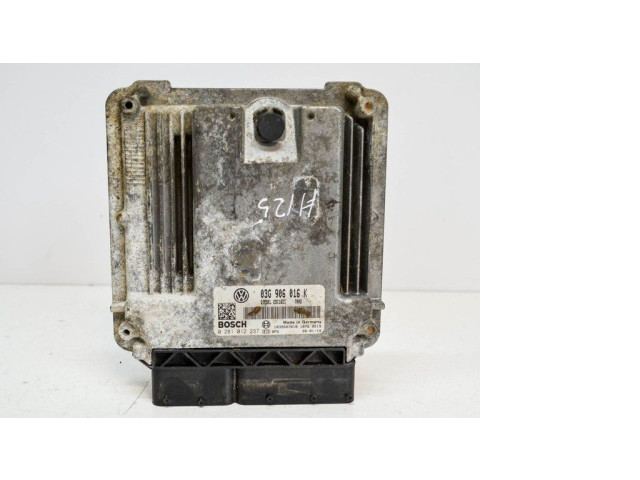 Блок управления двигателя 03G906016K Audi A4 S4 B7 8E 8H