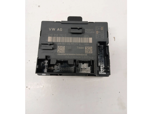 Řídící jednotka 4H0907560C, 0261S07119 Audi A8 S8 D4 4H 2011