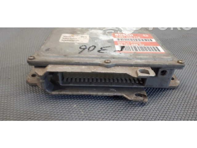 Блок управления двигателем Блок управления 9617149880 Peugeot 306