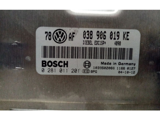 Řídící jednotka 038906019KE, 0281011201 Volkswagen Passat Alltrack 2005