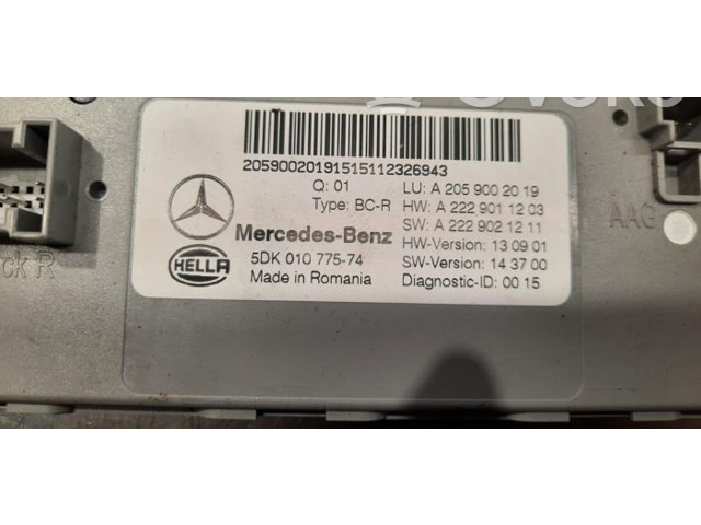 Řídící jednotka A2059002019 Mercedes-Benz GLC C253 2016