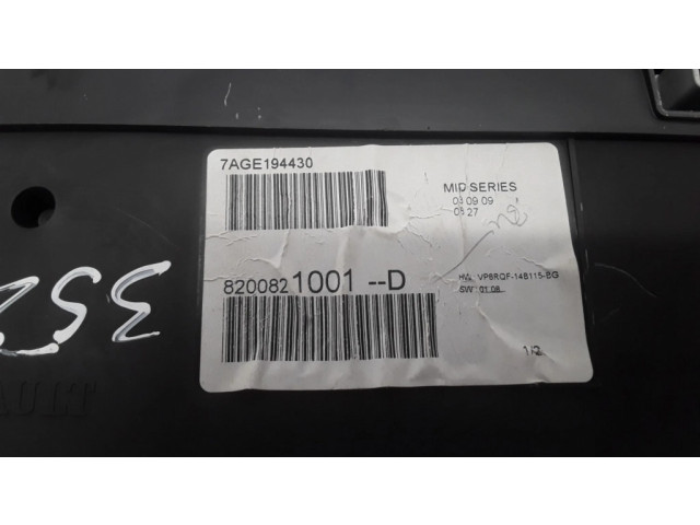 Панель приборов 8200821001D Renault Clio III