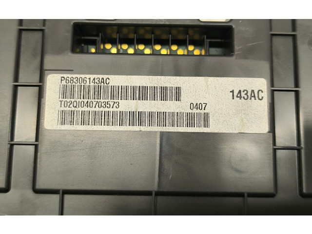 Přístrojová deska Dodge Challenger 2017 P68306143AC