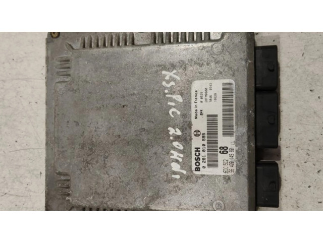 Блок управления двигателем Блок управления 0281010595, 9642014980 Citroen Xsara Picasso