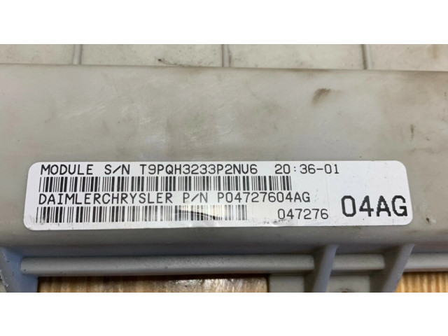 Блок комфорта P04727604AG Chrysler Pacifica