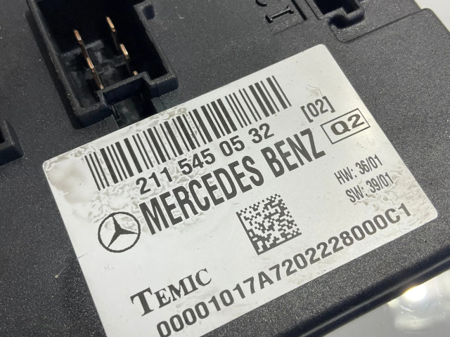 Блок комфорта 2115450532, A2115450532   Mercedes-Benz E W211   