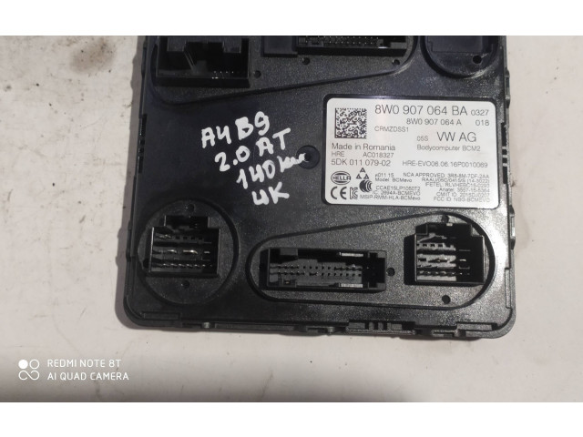 Блок комфорта 8W0907064BA, 8W0907064A   Audi A4 S4 B9   