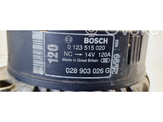 Генератор 0123515020, 028903026G   Seat Alhambra (Mk1)      