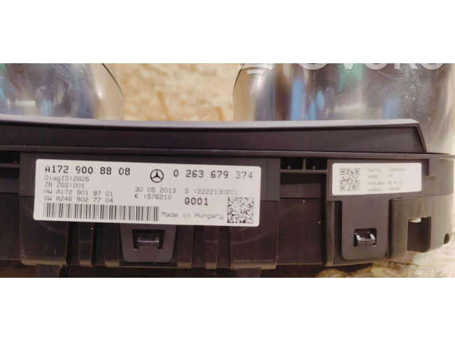 Přístrojová deska Mercedes-Benz SLK R172 2014 A1729008808, 0263679374