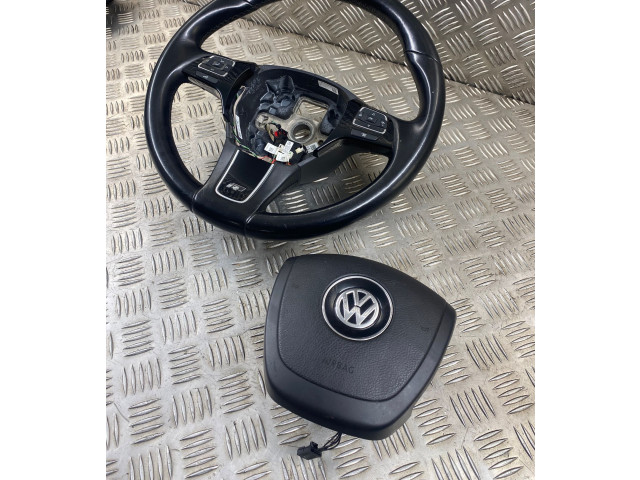 Volant Volkswagen Touareg II 2016 7P6419091BH, 7P6880201K