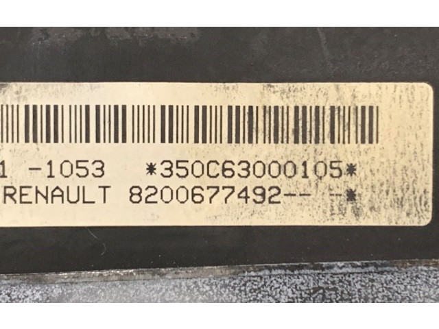 Подушка безопасности водителя 8200677492, 350C63000105 Renault Clio III