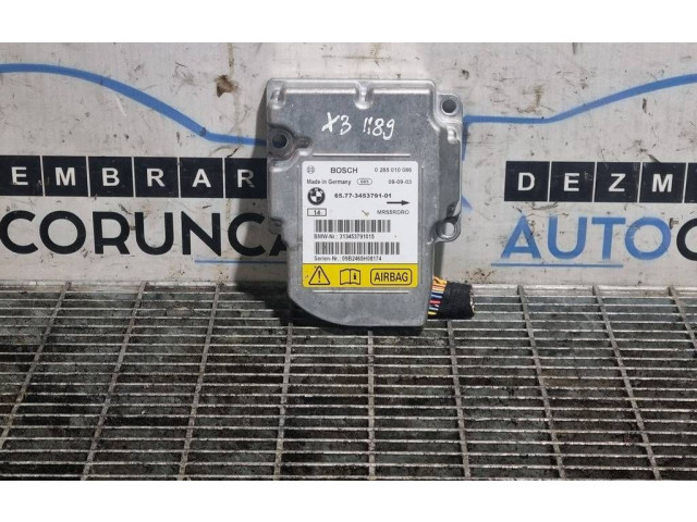 Блок подушек безопасности 3453791, MRS5RDR0   BMW X3 E83