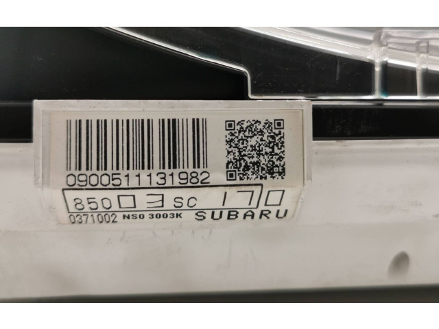 Панель приборов 0371002NS03003K, FS0321001   Subaru Forester SH       