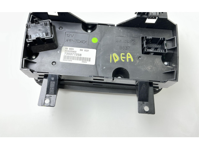 Блок управления климат-контролем 77364222, 735377258   Fiat Idea