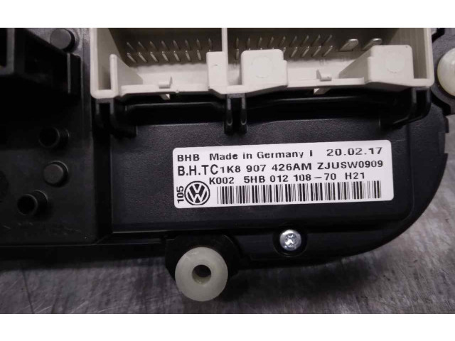 Рулевая рейка Блок управления кондиционера воздуха / климата/ печки (в салоне) 5HB01210870 Volkswagen Caddy 2015 - 2020 года
