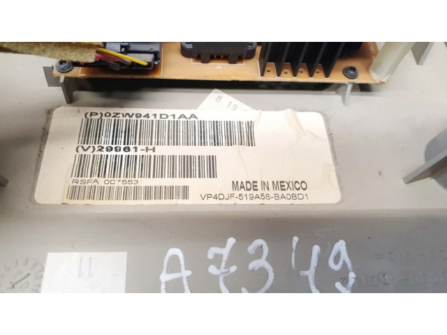 Блок управления климат-контролем p0zw941d1aa, v29961-h   Chrysler Town & Country IV