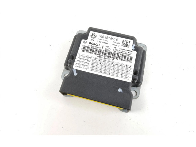 Блок подушек безопасности 7E0959655B, 0285010798 Volkswagen Caddy