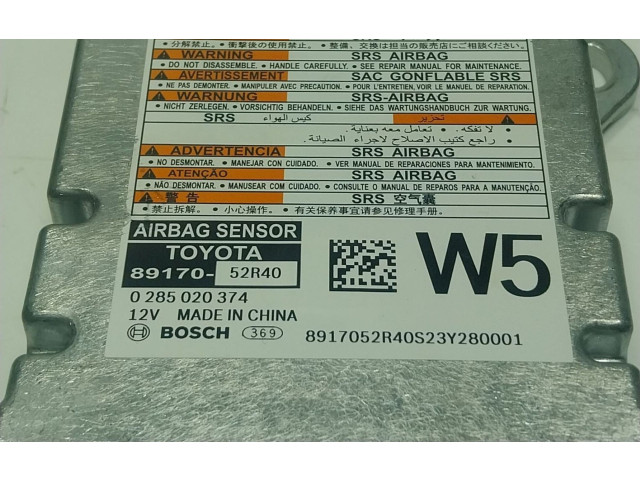 Блок подушек безопасности 8917052R40, 8917052R40 Lexus LBX