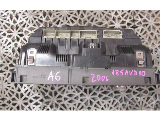 Блок управления климат-контролем 4F2820043J Audi A6 S6 C6 4F