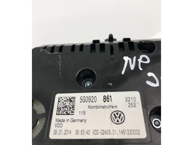 Панель приборов 5G0920861, NP2023   Volkswagen Golf VII       