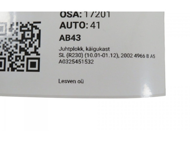 Блок управления коробкой передач A0325451532, A0325451532   Mercedes-Benz SL R230