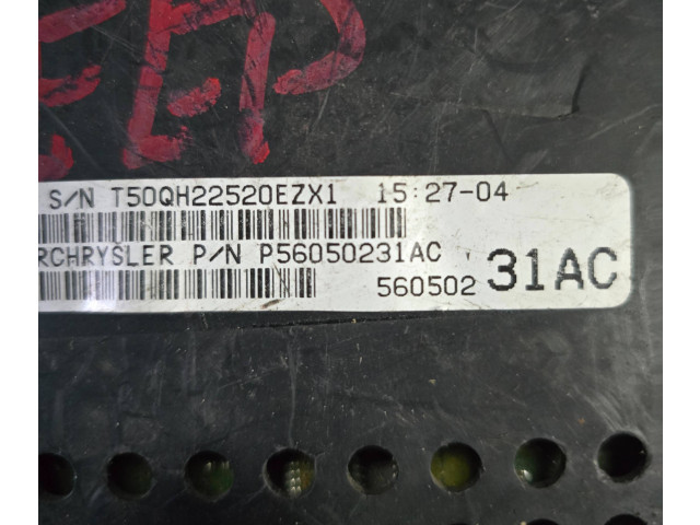 Блок предохранителей 56050231AC, P56050231AC Jeep Cherokee III KJ