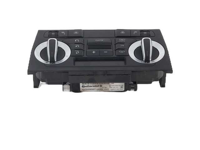 Блок управления климат-контролем 8P0820043BNXHA Audi A3 S3 8P