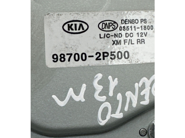 Двигатель стеклоочистителя заднего стекла 987002P500, 035111800   KIA Sorento    